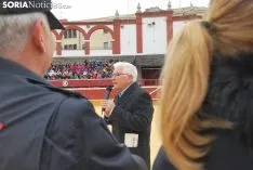 Imagen del ambiente en la plaza de toros este martes./SN