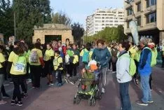 Primera Marcha Solidaria de la Dieta Mediterránea. /SN