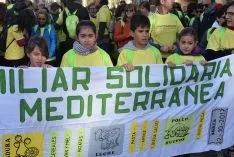 Primera Marcha Solidaria de la Dieta Mediterránea. /SN