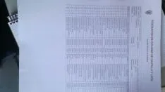Clasificación de la prueba de eliminación.
