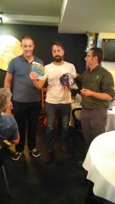 Foto 14 - Josu P&eacute;rez y Juan Miguel Ter&aacute;n, ganadores del Master de Pesca de mosca de San Saturio