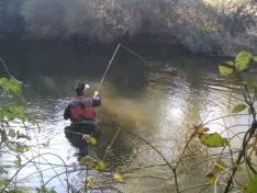 Foto 6 - Josu P&eacute;rez y Juan Miguel Ter&aacute;n, ganadores del Master de Pesca de mosca de San Saturio