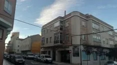 Banderas de España en las fachadas sorainas. SN