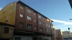 Banderas de España en las fachadas sorainas. SN
