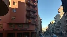 Banderas de España en las fachadas sorainas. SN