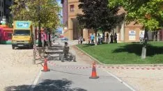 Juegos infantiles en la capital. SGC