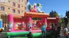 Juegos infantiles en la capital. SGC