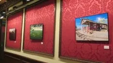 Algunas de las obras de Blanca en el Casino. 