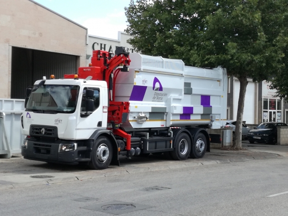 El servicio de recogida de residuos de la Diputación de Soria amplía su flota de vehículos 