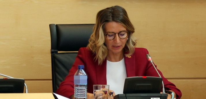 La consejera de Familia e Igualdad, Alicia García.