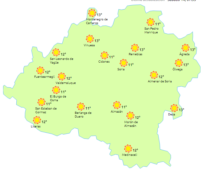 Se mantienen las cálidas temperaturas de este otoño veraniego