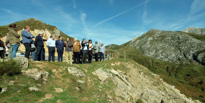 Visita institucional de la Junta al Parque de Babia y Luna.