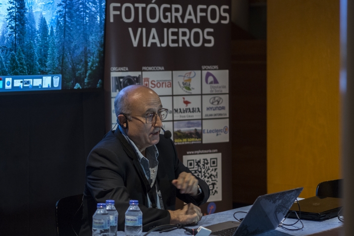 Juan Manuel Castro abre las ponencias de On photo Soria