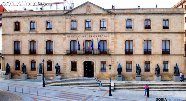 Imagen del Palacio Provincial de Soria./SN