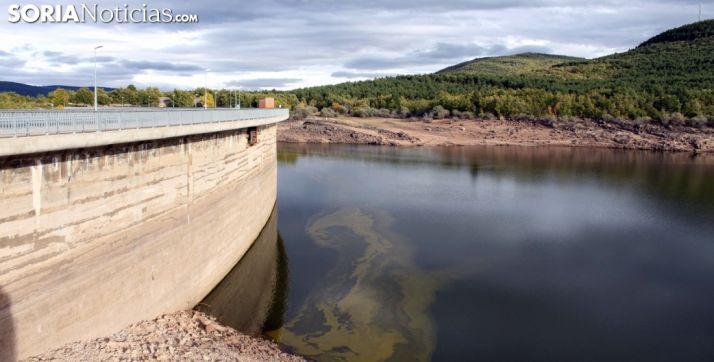 Imagen del embalse este mes de octubre./SN