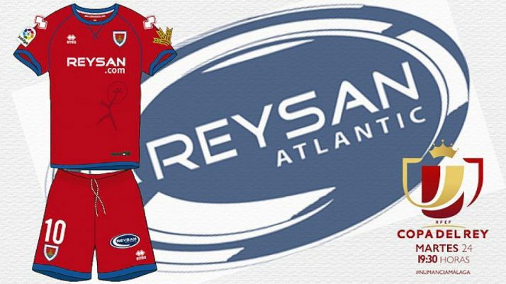 Reysan Atlantic, patrocinador principal del CD Numancia en la eliminatoria de Copa