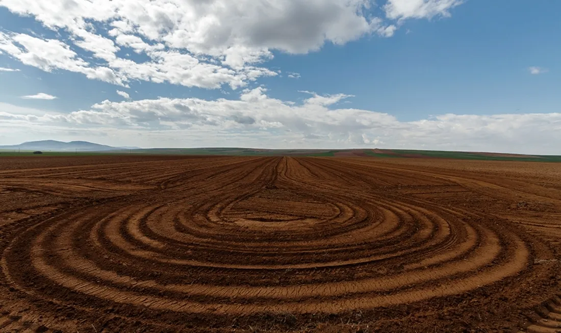 La imagen ganadora, 'Geometría en marzo'. 