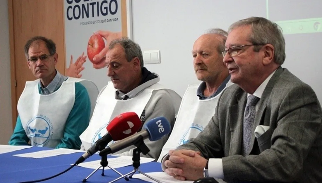Crespo (dcha.), Pascual, Cacho y Antón. /EP
