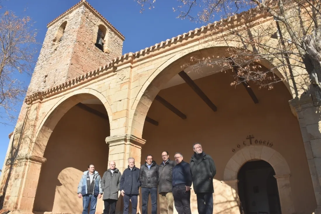Foto 2 - Concluyen las obras de restauraci&oacute;n en el interior de la iglesia de Hinojosa del Campo