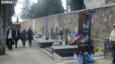Cementerio de Soria, día de Todos los Santos. SN