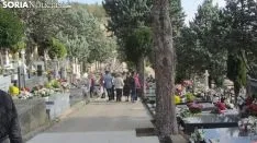 Cementerio de Soria, día de Todos los Santos. SN