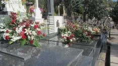 Cementerio de Soria, día de Todos los Santos. SN