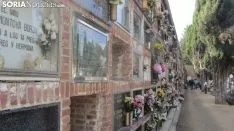 Cementerio de Soria, día de Todos los Santos. SN
