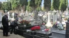Cementerio de Soria, día de Todos los Santos. SN
