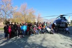 Imagen de la jornada en el Santa Isabel este martes. /S. del G. 