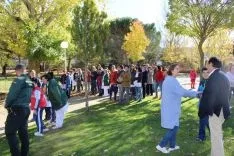 Imagen de la jornada en el Santa Isabel este martes. /S. del G. 