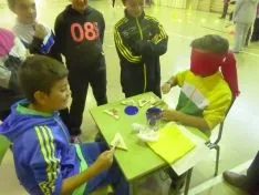 Escolares en la campaña./FRATER