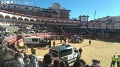 Una imagen de la plaza de toros este martes./SN