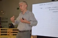 Luis Antonio Sáez, en la ponencia de clausura. /SN