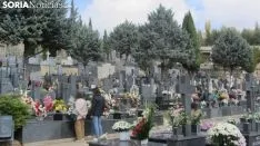 Cementerio de Soria, día de Todos los Santos. SN