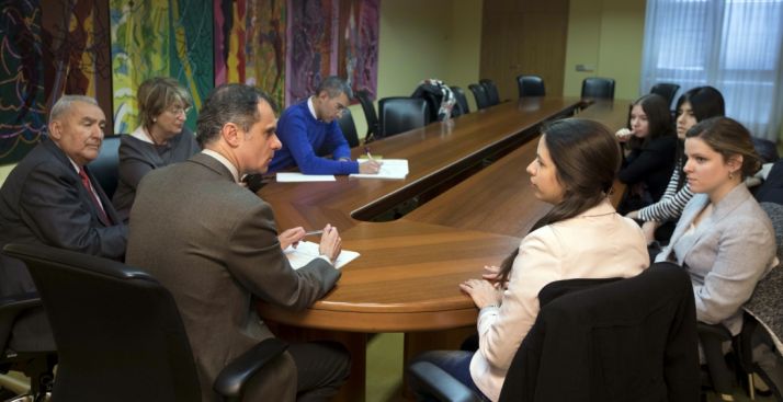 Reunión este jueves en la Consejería de Presidencia./Jta.