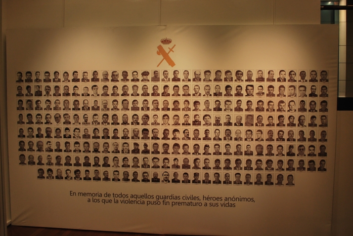 Soria homenajea a las 243 v&iacute;ctimas del terrorismo de la Guardia Civil