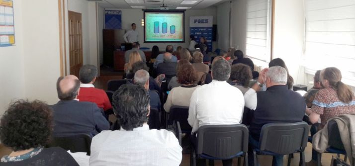 Una imagen del encuentro en Soria de la agrupación regional.