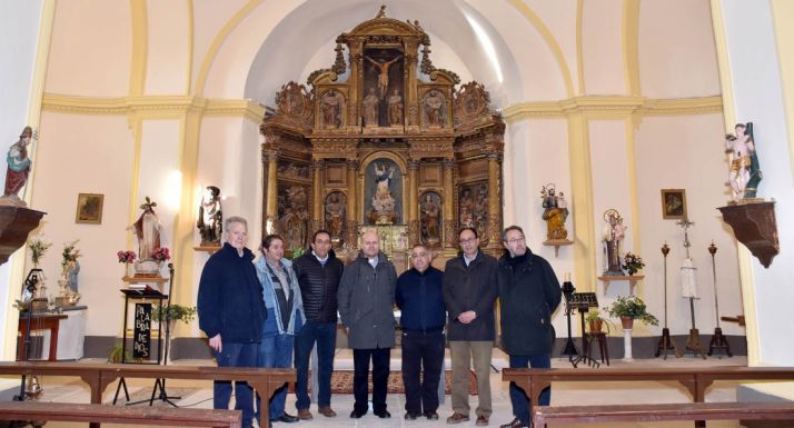 Concluyen las obras de restauraci&oacute;n en el interior de la iglesia de Hinojosa del Campo