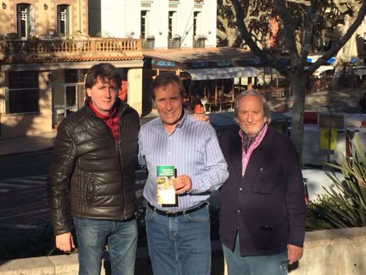 Carlos Martínez, Jacques Manya y Jesús Bárez. /Ayto.