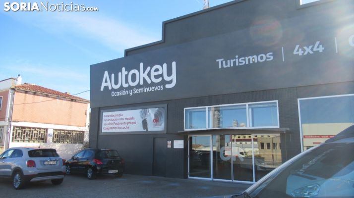 Las instalaciones de Autokey en la Avenida Valladolid.