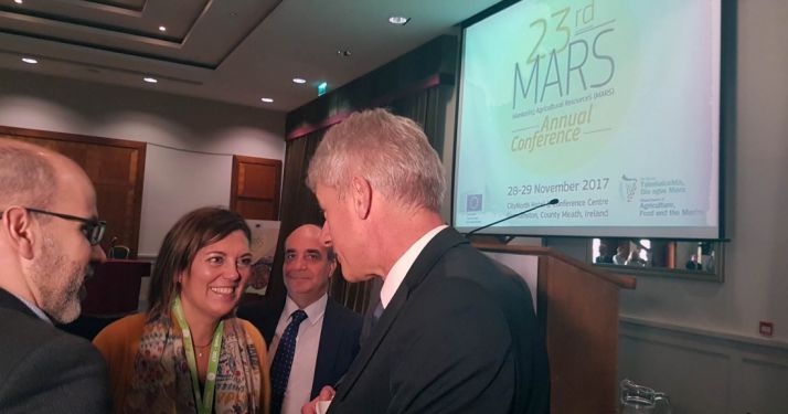 La consejera en Irlanda. /Jta.