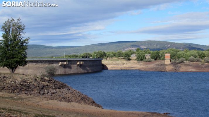 Imagen del pantano este otoño. /SN