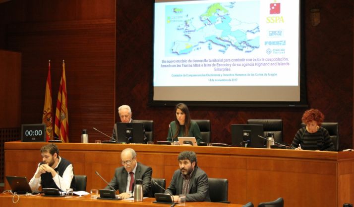 La SSPA solicita a las Cortes aragonesas cambios legislativos y más coordinación contra la despoblación