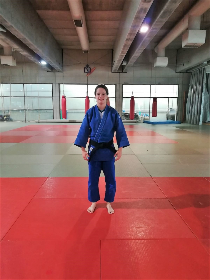 El judoca soraino Alexis Rosa en la European Cup de malaga 