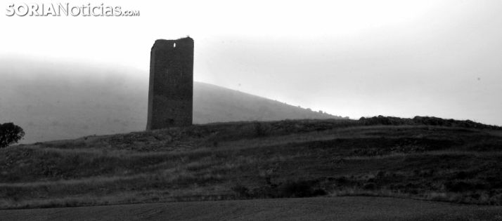 La torre del despoblado de La Pica, en el Rituerto. /SN