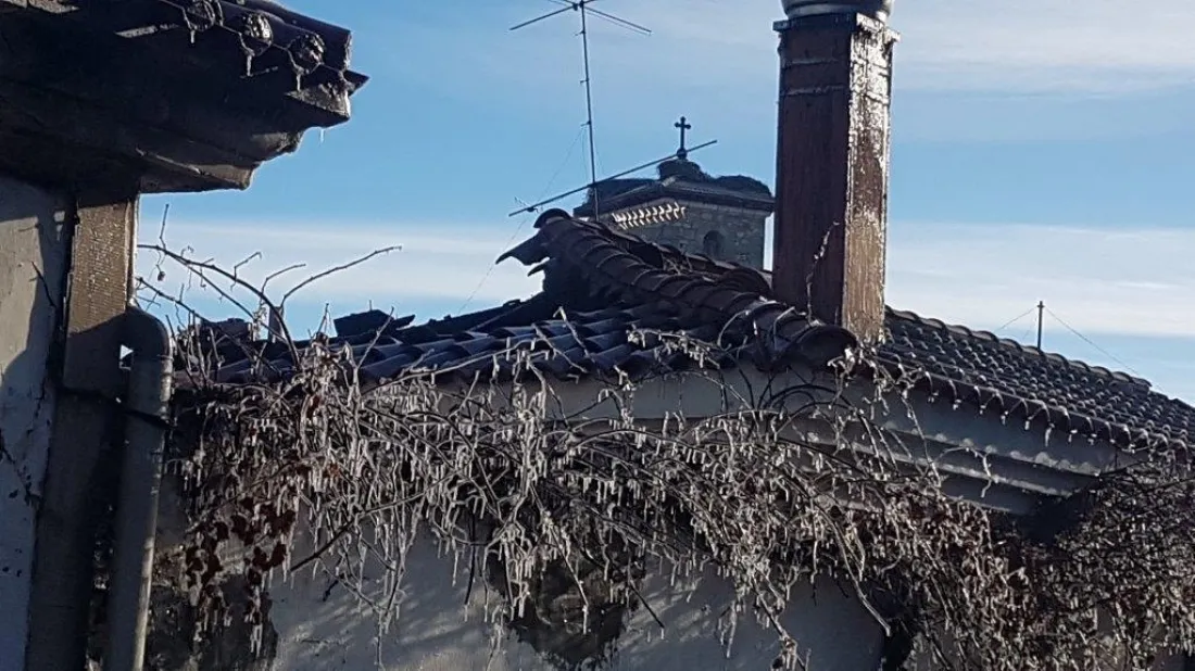Incendio en El Portalón de San Leonardo