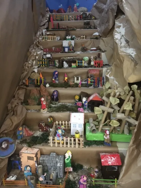 Una imagen del nacimiento. 