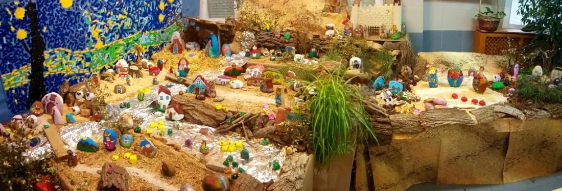 Una imagen del nacimiento.