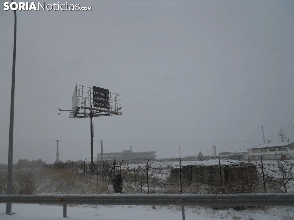 Nieve 2017 en Soria capital. Soria Noticias