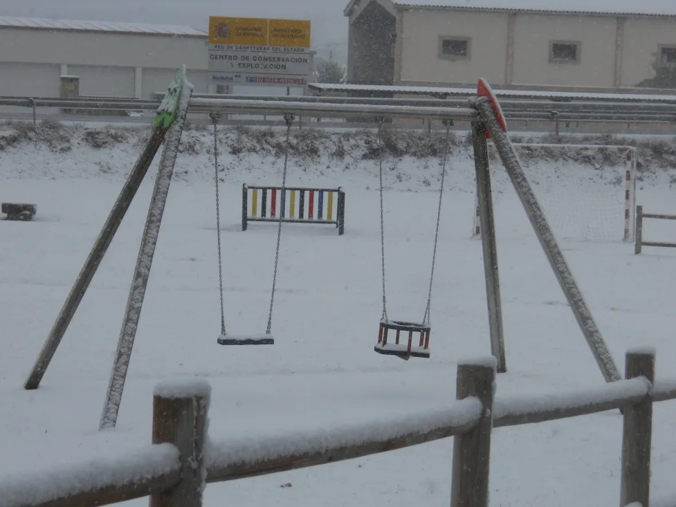 Nieve en la provincia de Soria